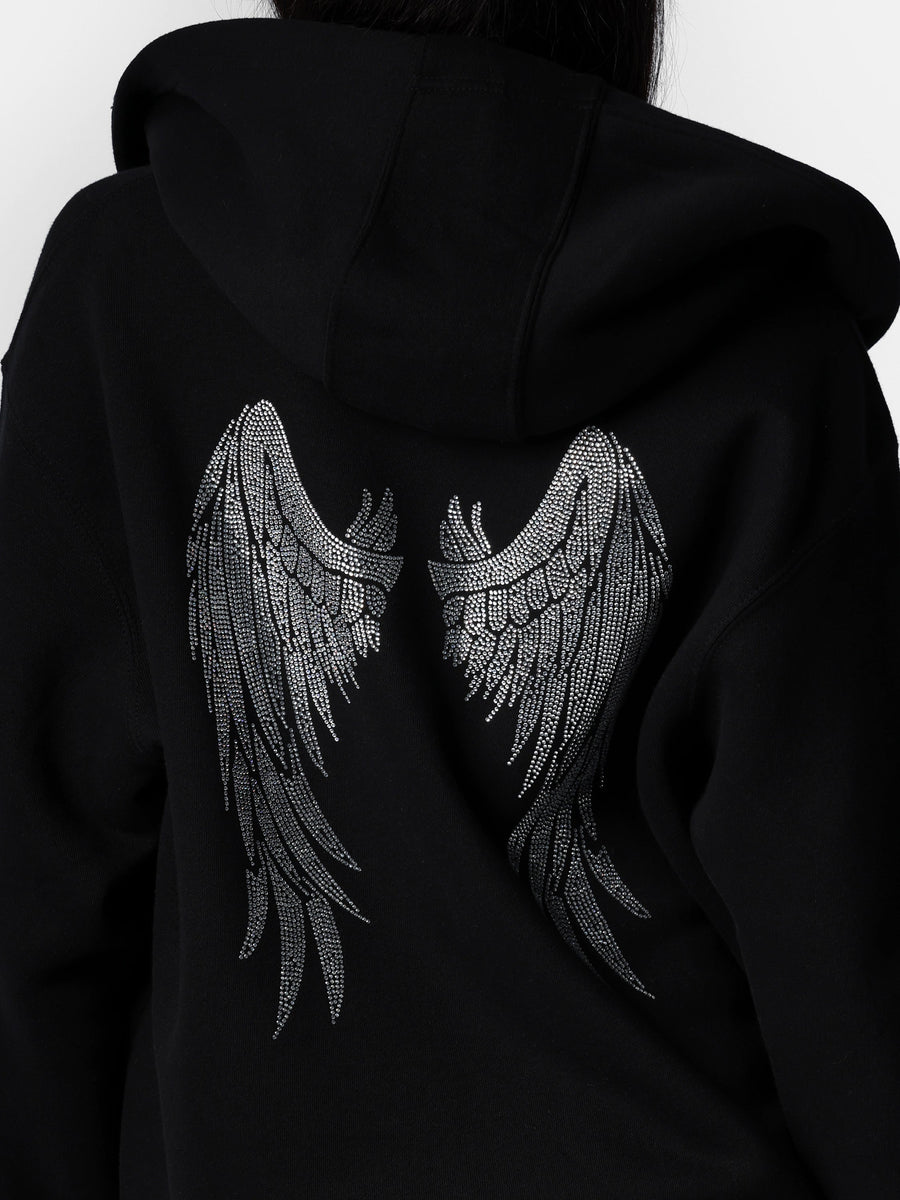 えび　YEGG Wing hoodie SET Wing Hoodie set - Black – YEGG【日本公式ストア】