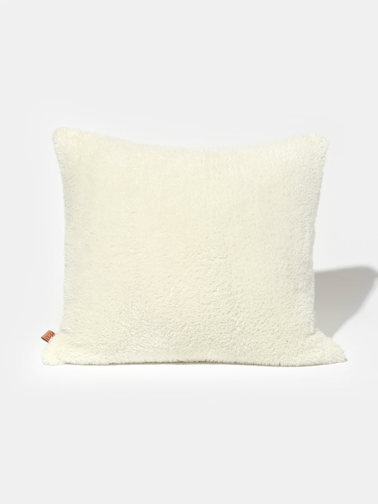 White Cozy Fuzz Pillow Case