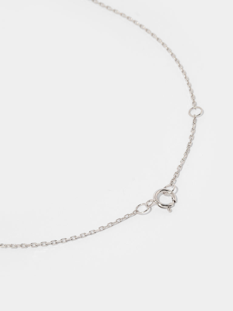silver necklace clasp