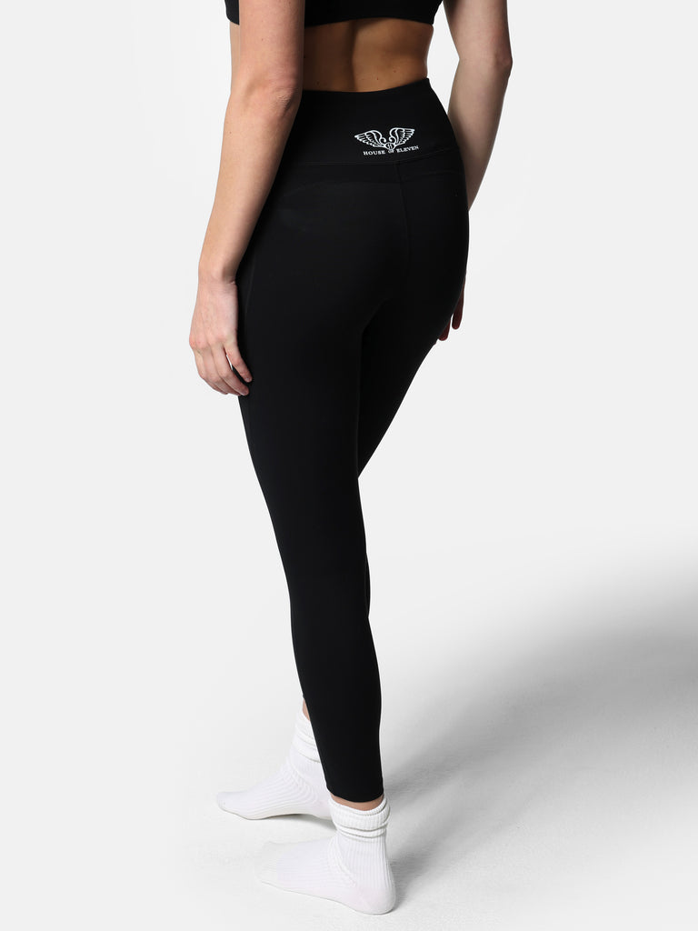 Woman wearing Black HOF11 Active Leggings