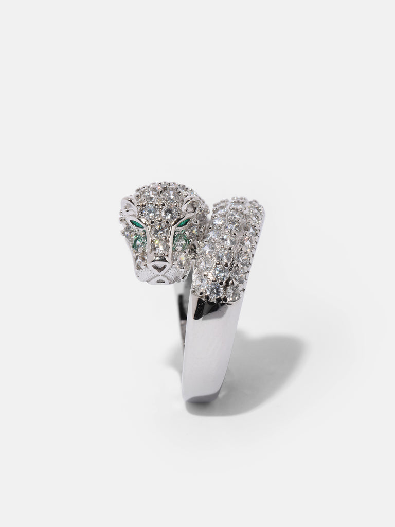 Product shot of Pavé Panther Ring