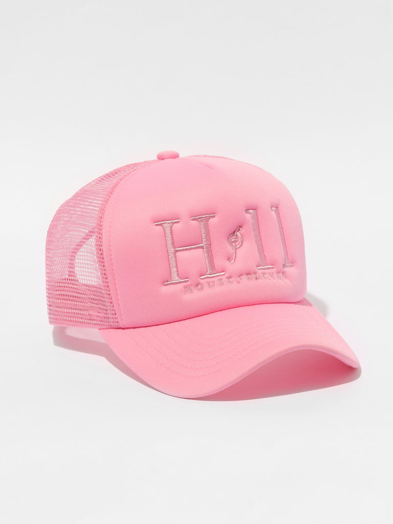 Pink HOF11 Embroidered Flat Top Cap