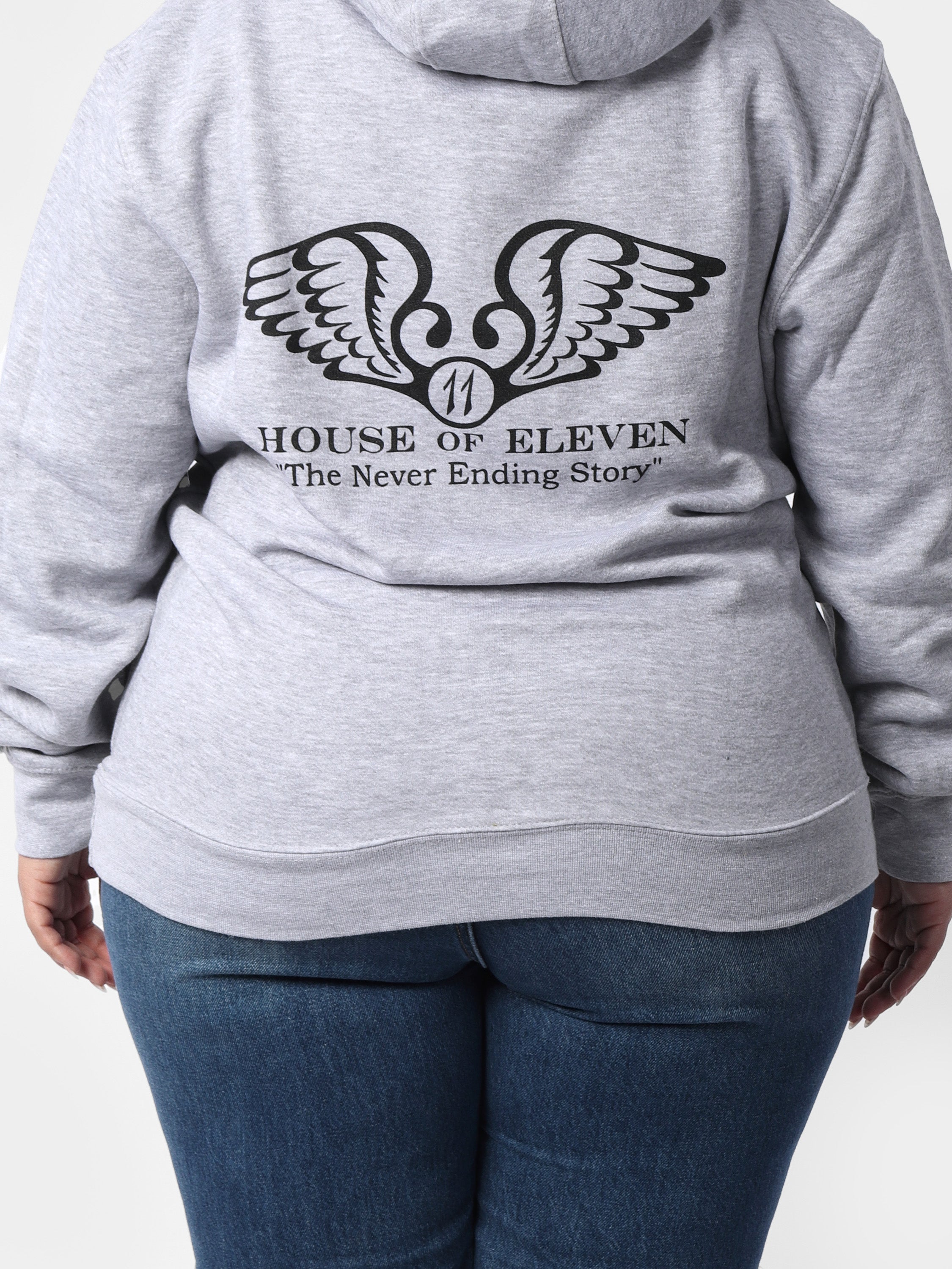 Gray Wings Hoodie – House of Eleven by Silva Twins
