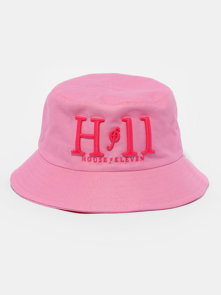 Pink HOF11 Embroidered Bucket Hat