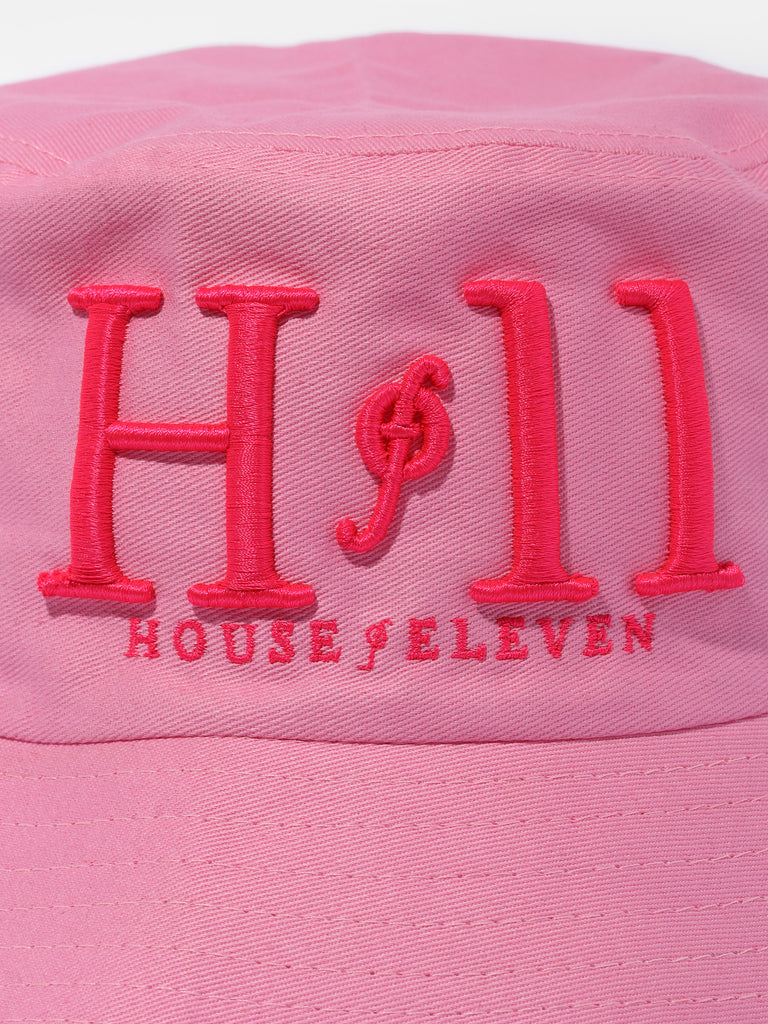 Pink HOF11 Embroidered Bucket Hat