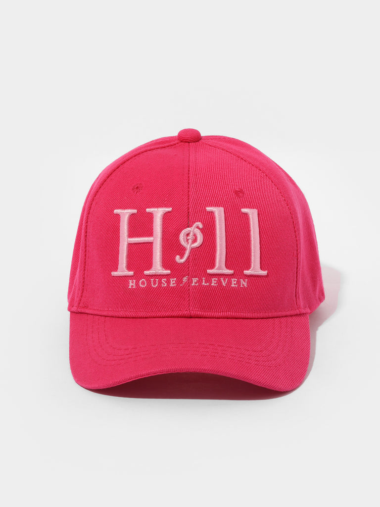 Pink HOF11 Embroidered Baseball Cap