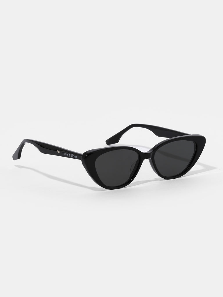 Black Classic Cat Eye Sunglasses